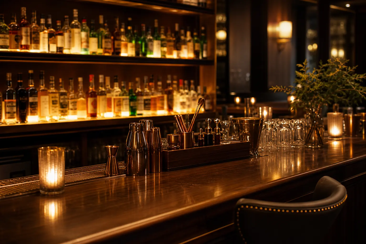 Bar a koktejly