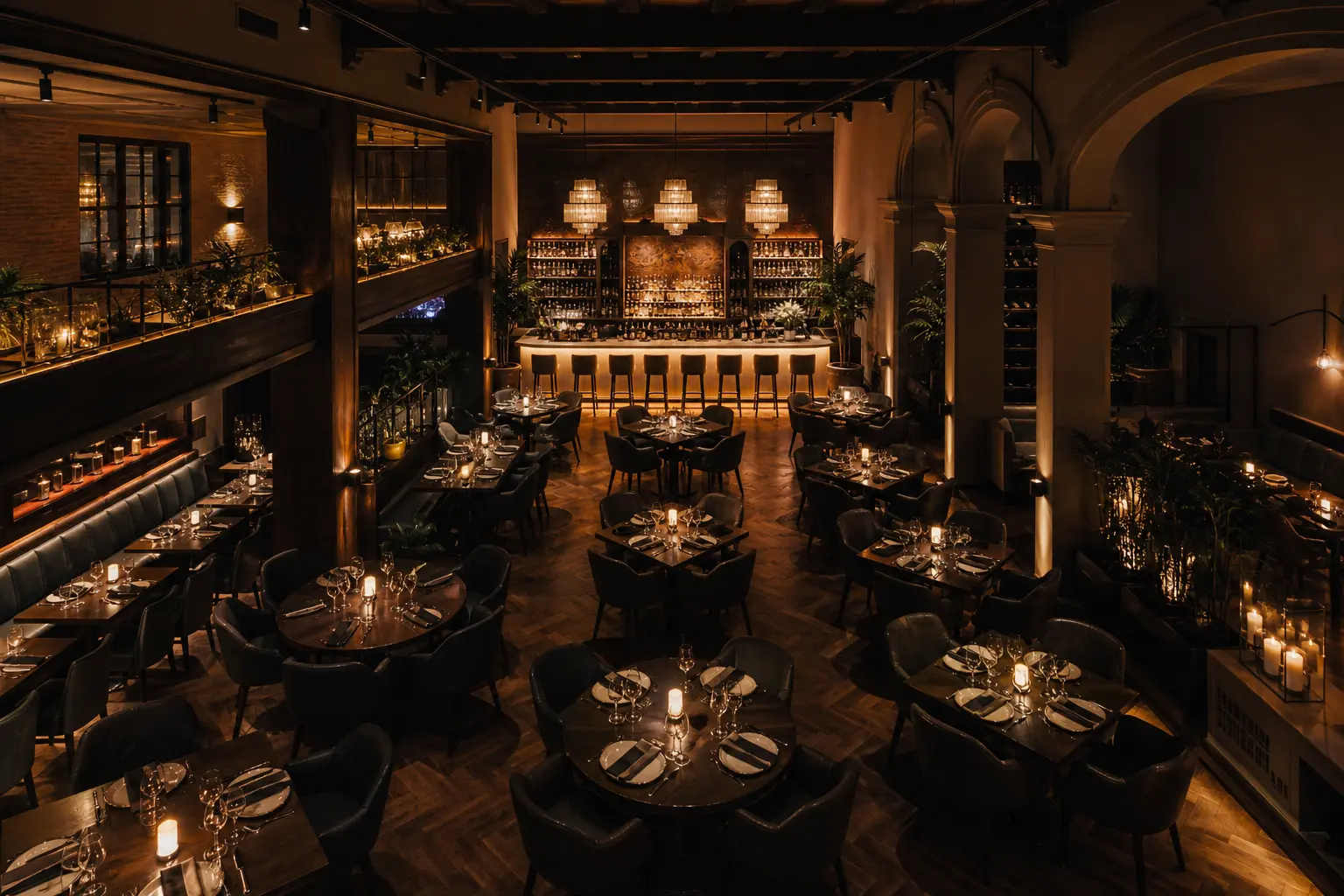 Interiér restaurace