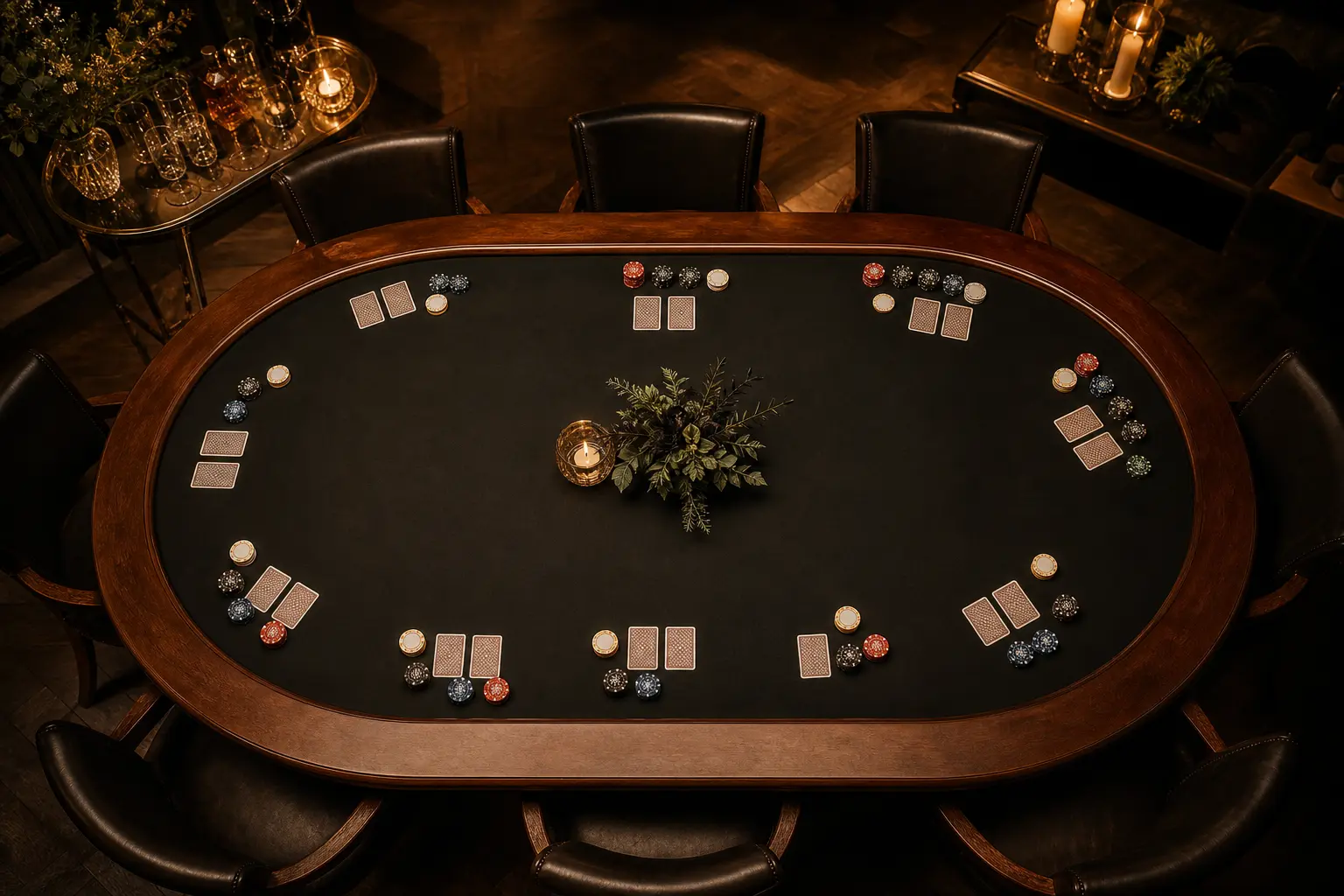 Struktura pokerového večera